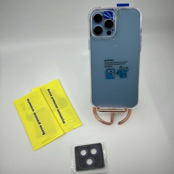 iPhone 13 Pro Max Clear Protective Case & Camera Protector - Picture 2 of 6